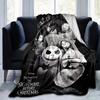 1pc, Cozy Nightmare Before Christmas Home Decor Blanket: Perfect Gift for Bedroom, Living Room, Travel, Camping, Car