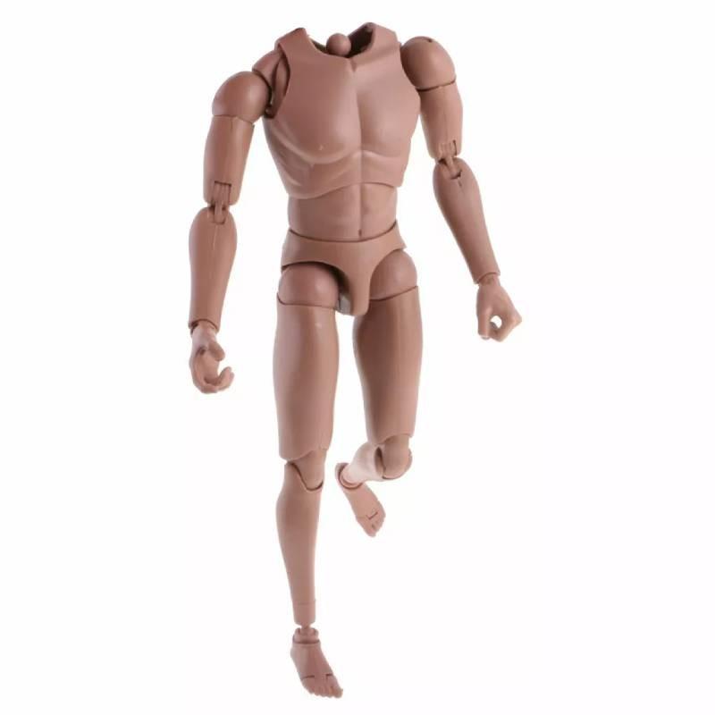 16 Scale Male Nude Body Muscular Mans Action Figure For Tc Dragon Soldier Toy