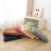 1Pc Chair Cushion Home Furnishings Plush Warm Cookie Cushion Thick  Mat Cotton Pad Rectangle Solid Color