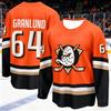 2026 New Men's Ice Hockey Training Shirt for The Duck Team - 3D Print, Breathable, Moisture-Wicking Long-Sleeved T-Shirt Kids