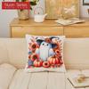 1PC Nuan Series Halloween Pillowcase Cute Cartoon Printed Cushion Cover for Sofa Living Room Bedroom Home Decor