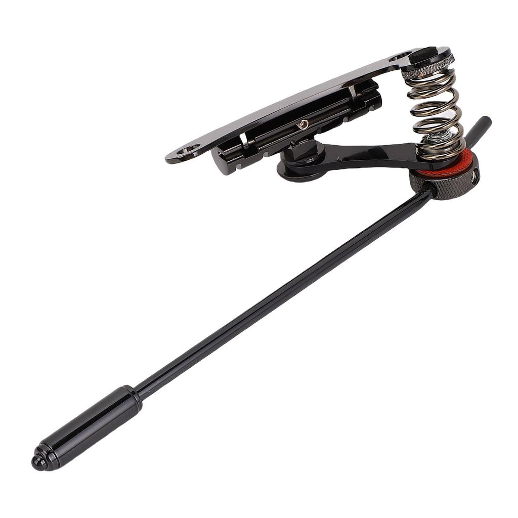 Guitar Bridge Stop Bar Replacement for Les Trem II Les Paul SG Black Color Zinc Alloy Guitar Tremolo Bridge Stop Bar