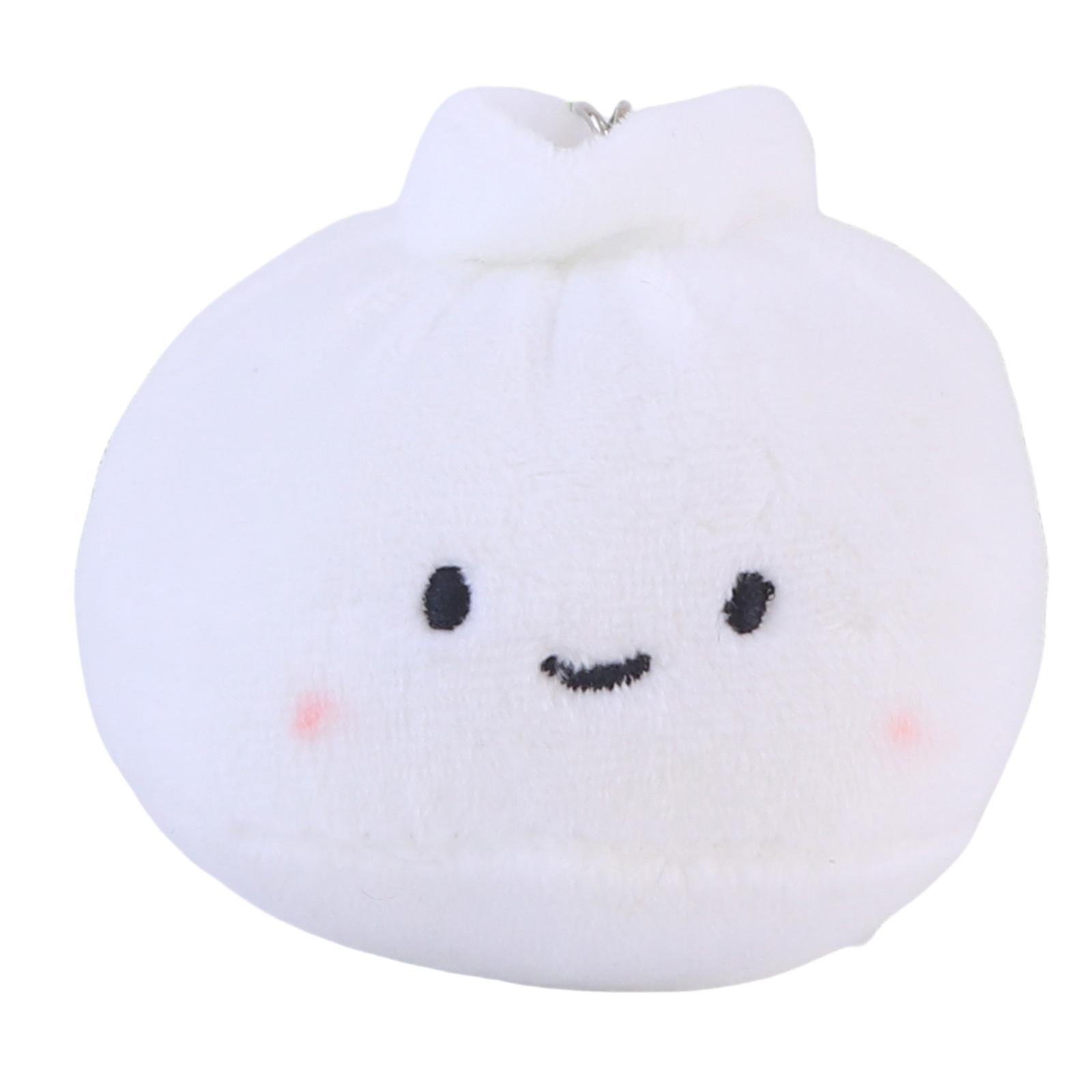 

Креативный и милый паровой кулон в виде пуговицы в виде булочки для девочки, пара, школьный рюкзак, украшение, плюшевая кукла One Size