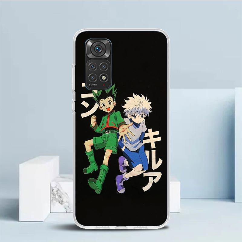

Чехол для телефона с аниме HunterX для Xiaomi Redmi Note 15 14 14S 13 12S 12 Pro Plus 11S 11 11T 11E 10S 10 + Мягкая задняя крышка из ТПУ Redmi Нет Redmi Note 11S 4G