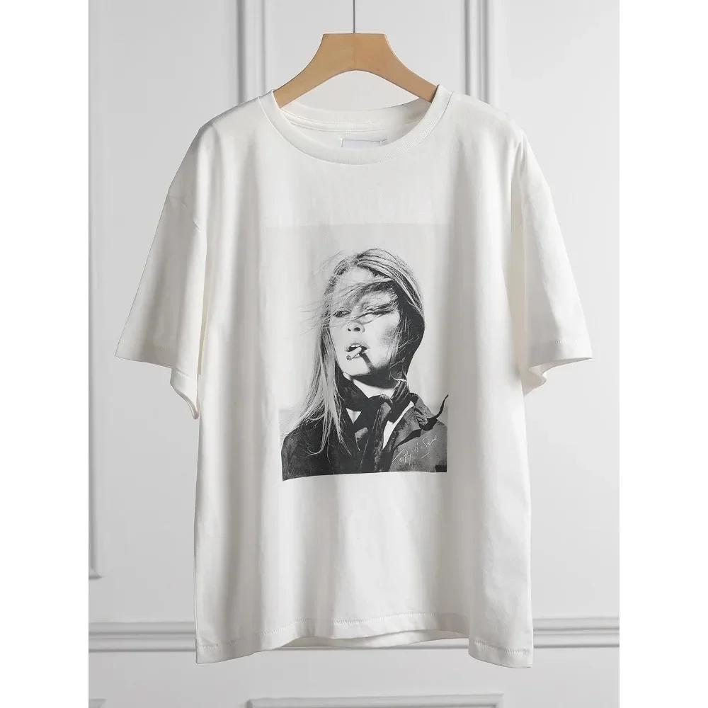 Arrival Pure Cotton Women Clothing Women's T-shirts Wwwayeras De mujeres Y2k Clothes Tee Shirt