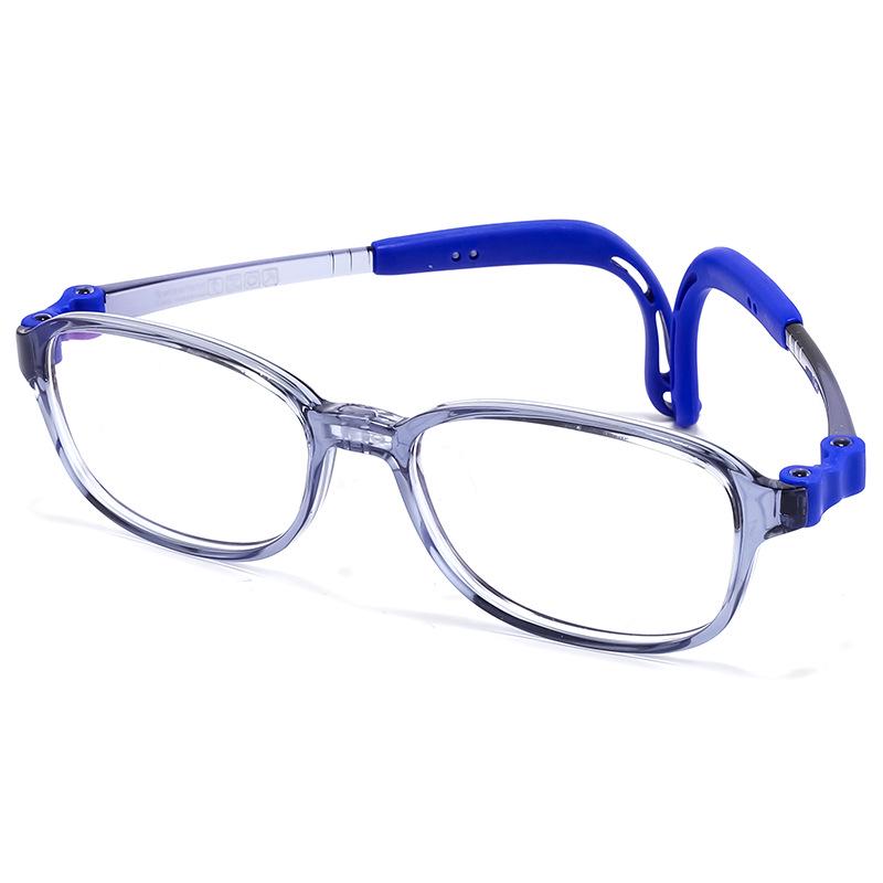 Ultralight Myopia Glasses for Teens - Screwless TR Frame, Safe Sports Design T048ET