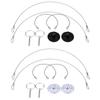 2pcs Bonnet Pin Lock Universal CNC Billet Aluminum Racing Bonnet Hood Pin Latch Lock Appearance Kit Hood Lock Racing Hood Pin
