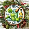 Vintage Caipirinha Recipe Metal Tin Sign Retro Kitchen Decor Wall Art