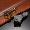 Comfortable Grip Retros Zincs Alloys Door Knocker for Rusts Proof Charm Simple Installation Suitable for Various Door