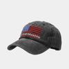 Baseball cap men's European and American washed retro embroidered cap women's outdoor travel sun protection curved brim sun hat
