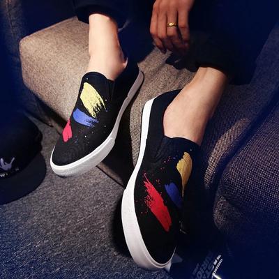 Fashion Casual Sneakers Male Non-slip Trends 2024 Canvas Men's Vulcanize Shoes Korean Style Offer Size 45 Delivery Designer Luxury 44