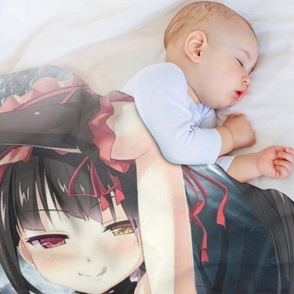 Kurumi tokisaki - date a live Throw Blanket Warm Comfortable Blanket Gift for Parents Friends