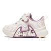 Li Ning Comfortable Versatile Shock Absorbing Low Top Kids Running Shoes Kids Shoes Pink YKNT124-6