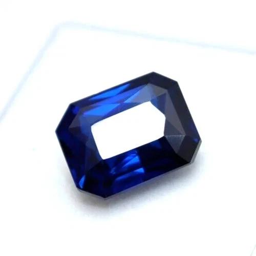 Certified Natural Blue Sapphire 100 Ct Emerald Cut 8-10 Pcs Loose Gemstone Lot