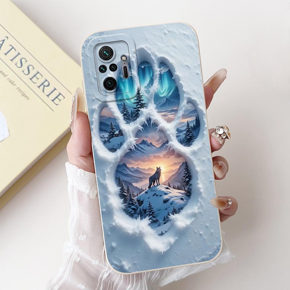 For Redmi Note 10 Pro 4G Case Cover Silicone Cute Cat Fashion Butterfly Flowers Love Funny Painted Phone Case M2101K6G M2101K6R
