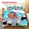 Cyborg Printed Bedding Set Duvet Cover Pillowcase No Filler, Soft Home Bedroom Decor, Perfect Gift for Fans.chl