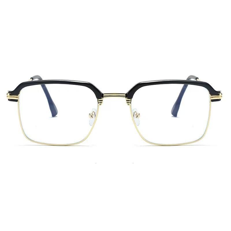 Ultra-Light Anti-Blue Light Half-Frame HD Reading Glasses for Middle-Aged & Elderly