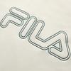 Fila Fusion Color Block Half-Zip Logo Sports Loose Hoodie Men Hoodies Milk-Beige T11M213705FBG