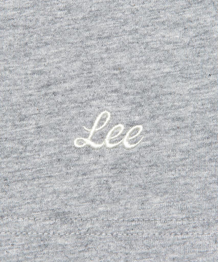 LEE Women Raglan Typo T-Shirt Gray