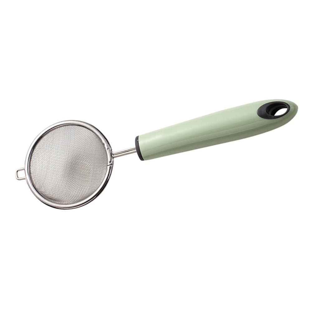Soybean Milk Filter Spoon Stainless Strainer Stainless Ladle Spoon Tea Herb Leaf Skimmer Scoop