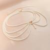 Ingemark Luxury Imitation Pearl Waist Belly Belt Chain for Women Summer Bikinis 2026 Hip Hop Jeans Dress Waistband Body Jewelry