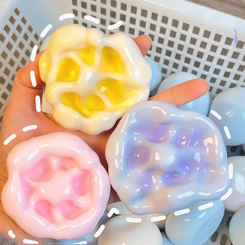 Interesting Sensory Toys Deformable Squeeze Fidget Toys Handmade Finger Pinch Creative Decompression Diy Toys For Kids Adults