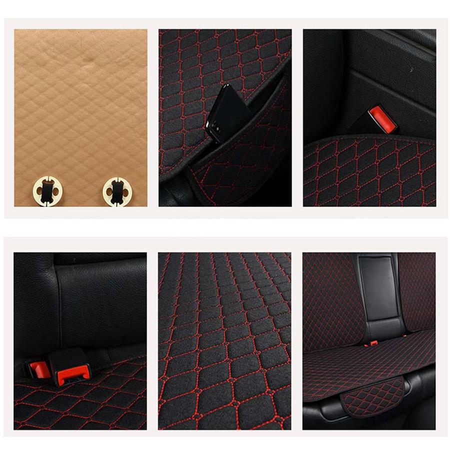 Front Seat Cover With Backrest +rear Seat Cover With Backrest