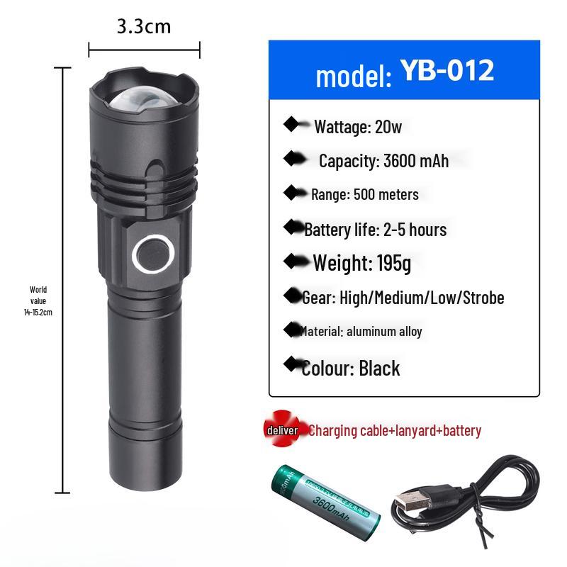 Lishi Mini Rechargeable Flashlight