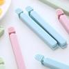 5Pcs Food Bag Sealing Clip Plastic Snack Package Storage Reusable Portable L Blue