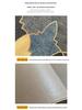 Luxury Leather Entrance Mat: Wash-Free, Wipeable Door Mat for Home and Porch