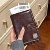 High Quality Travel Wallet Anti-Theft Water-Resistant Multi-Compartment Passport Holder Portable Document Organizer