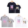 Bts Graphic Printed Modal Tee Oversized Streetwear Shirt For Kpop Fans Summer Casual