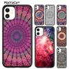 Beautiful Painting Mandala Flower Phone Case For iPhone 17 Air 16 Pro Max 15 14 Plus 12 13 Cover Coque