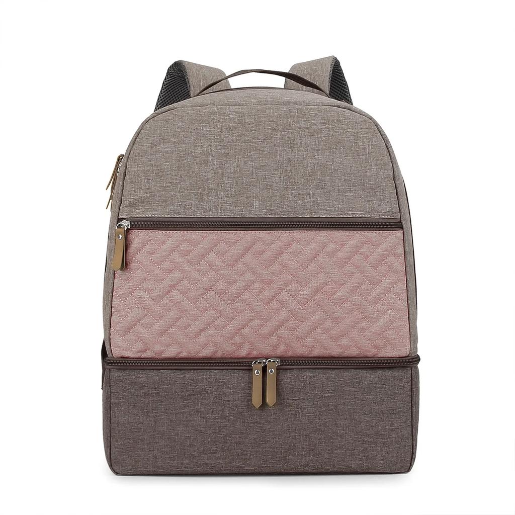 Dětská taška Taška na pleny Batoh Taška na odsávačku mateřského mléka Chladicí přihrádka na odsávačku Stylový organizér na dětskou tašku Taška na dětské lahvičky