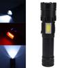 Glare Flashlight Super Bright Waterproof Zoomable with Power Display for Outdoor