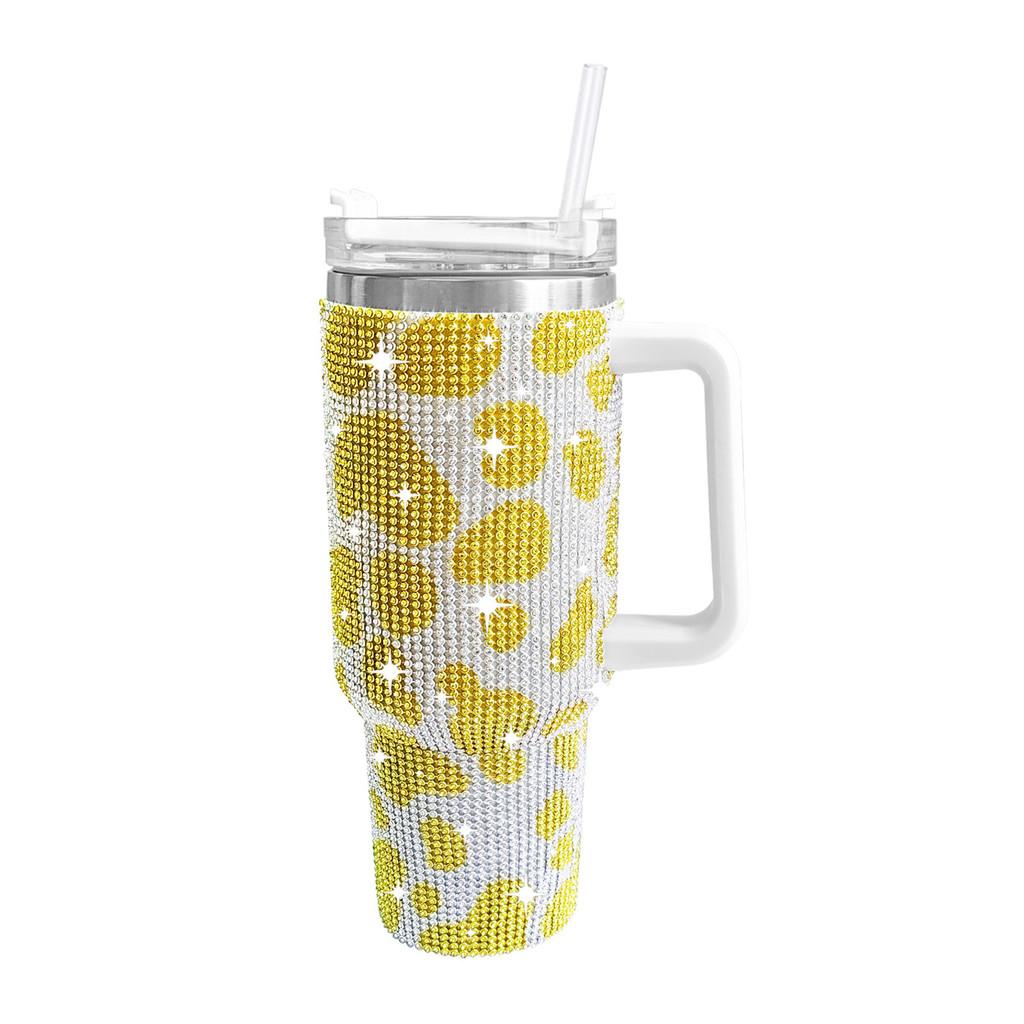 Insulated Travel Mug With Handle And Straw For Commuting And Outdoors