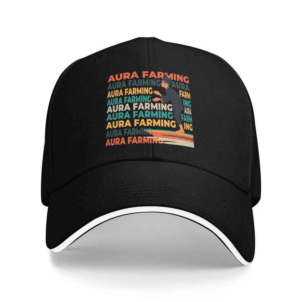 Baseball Caps Vintage Aura Farming Casquette FeUnisex Unisex Outdoor Spring Caps