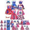 2023 New Arrival Starry Baby Lilo And Stitch Girls Dress, Cartoon Style, A-line Skirt