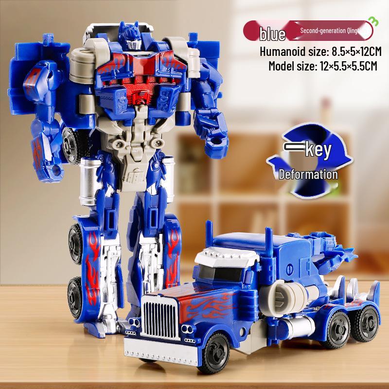 Transforming Toy Car Robot - Non-Alloy King Kong Model Optimus Bumblebee for Boys Ages 3-6