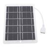 Solar Panel 3W 5V High Efficiency Multi Purpose USB Solar Panel Charger for Mobile Phone Tablet
