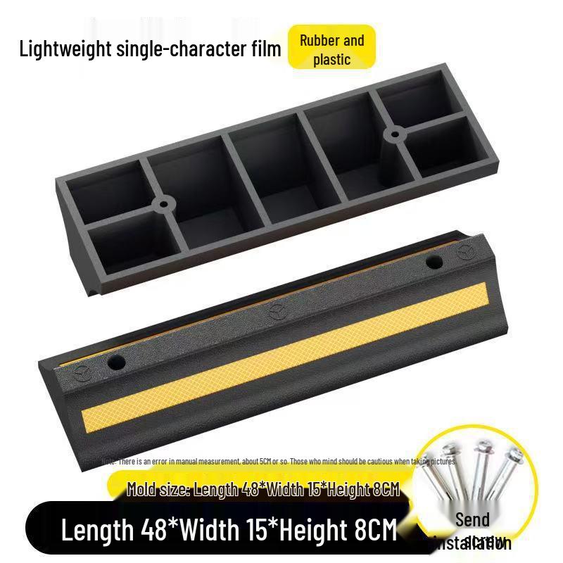 Rubber Wheel Stopper and Parking Aligner