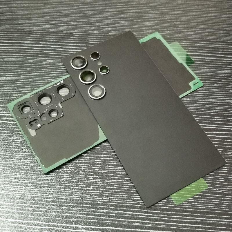 For Samsung Galaxy S24 Ultra Battery Back Cover Glass Rear Housing Cover Replacement With Camera Lens for Galaxy S24Ultra