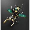 Animal Insect Stag Beetle Retro Mechanical Wind Reloaded Saw Spade Building Blocks Bricks Model Decoration Toys Childrens Day  Gift for Boy Girl