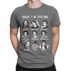 Mens TShirts Timothee Chalamet Funny Feelings Fun Pure Cotton Tees Short Sleeve T Shirts O Neck Tops Plus Size