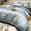 200Long-Staple Cotton Four-Piece Set 100% Cotton Quit Cover Bed Sheet Quilt Cover Pillowcase Bedding
