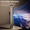 Ventilator turn fără pale cu 3 viteze, flux de aer puternic, funcționare silențioasă, reîncărcabil, fără fir, ventilator de sine stătător, aparat de aer condiționat