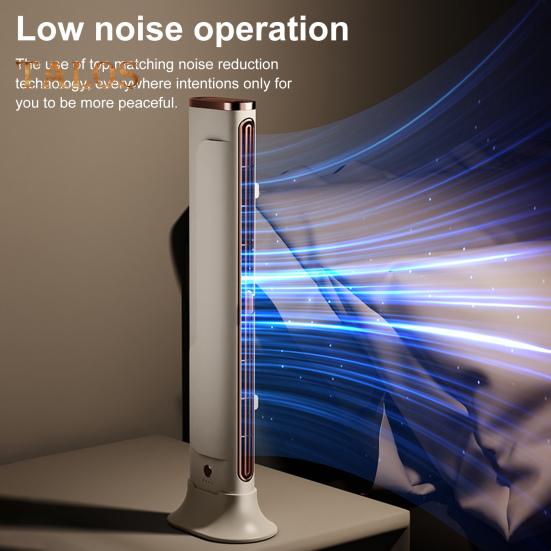 Ventilator turn fără pale cu 3 viteze, flux de aer puternic, funcționare silențioasă, reîncărcabil, fără fir, ventilator de sine stătător, aparat de aer condiționat