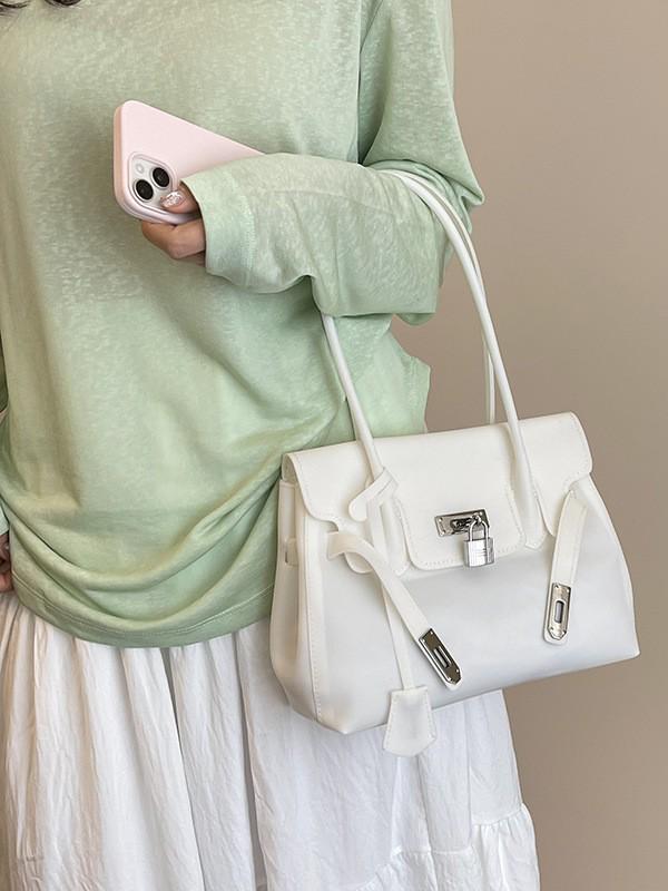 Borsa a Tote Jelly di Lusso da Donna 2026 - Borsa Kelly Colore Caramella Estiva
