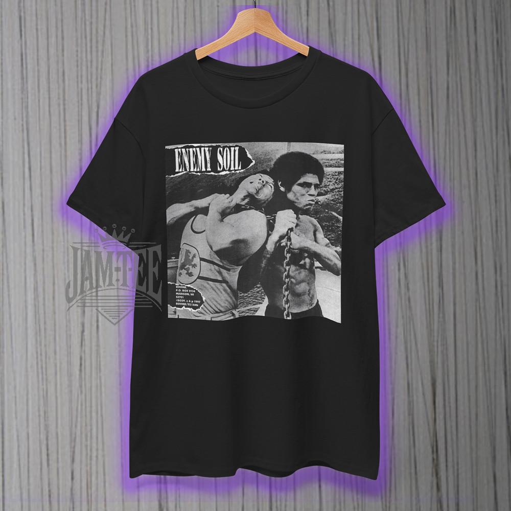 

ENEMY SOIL - rare-Shirt punk, crust, doom, spazz, tragedy, grindcore, Unisex Tee S
