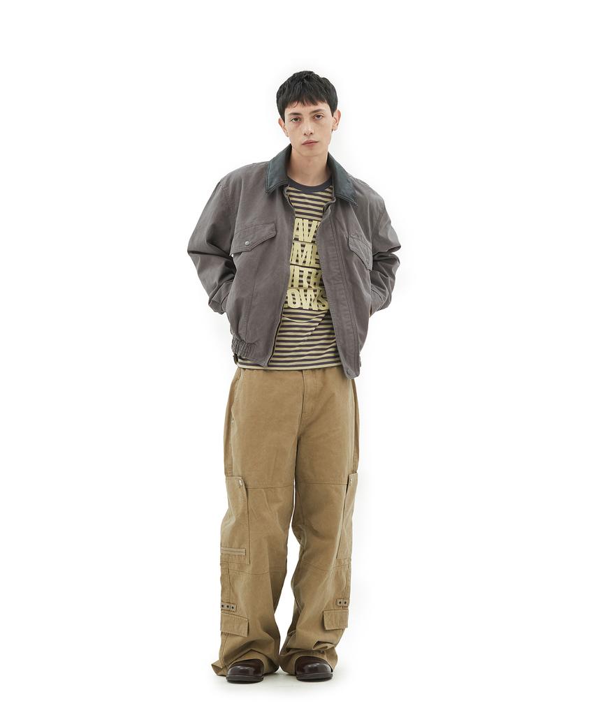 DEFGARMENTS Washed Canvas Jacket [2Color]